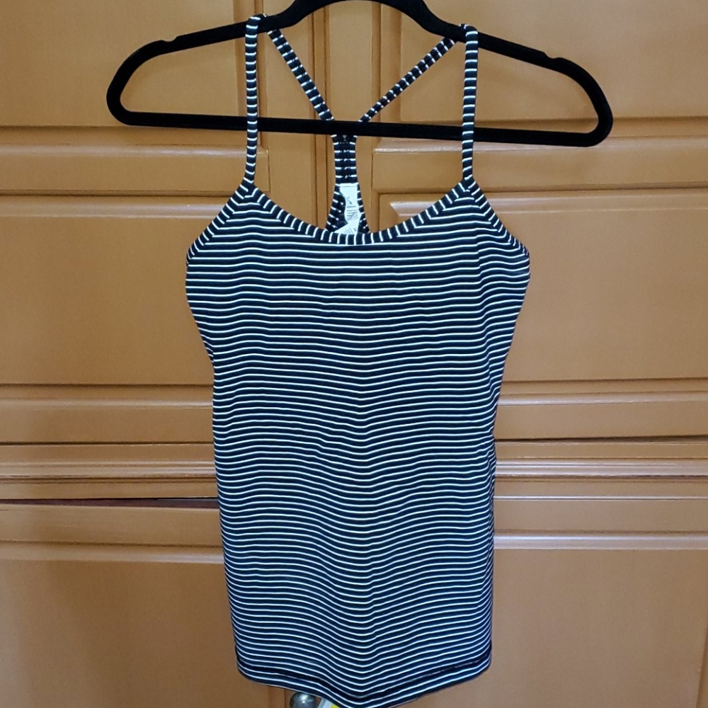 Lululemon striped tank top